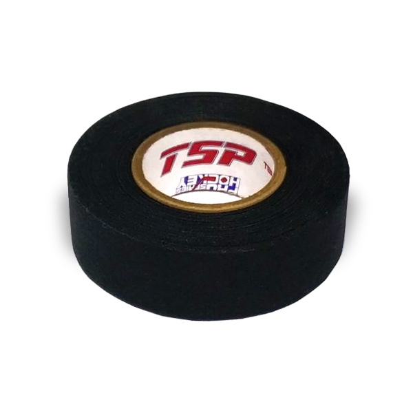 Лента для крюка TSP Cloth Hockey Tape 24мм x 45.72м (чёрная)