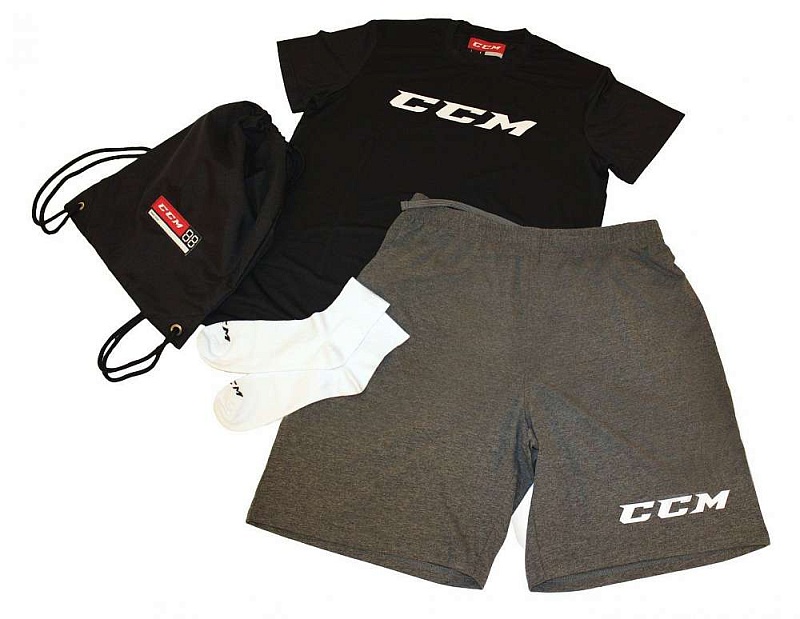 Комплект CCM (футболка, шорты, носки, рюкзак) JR