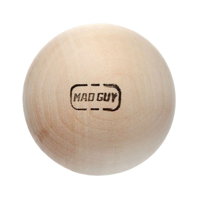 Мяч хоккейный деревянный MAD GUY Strike