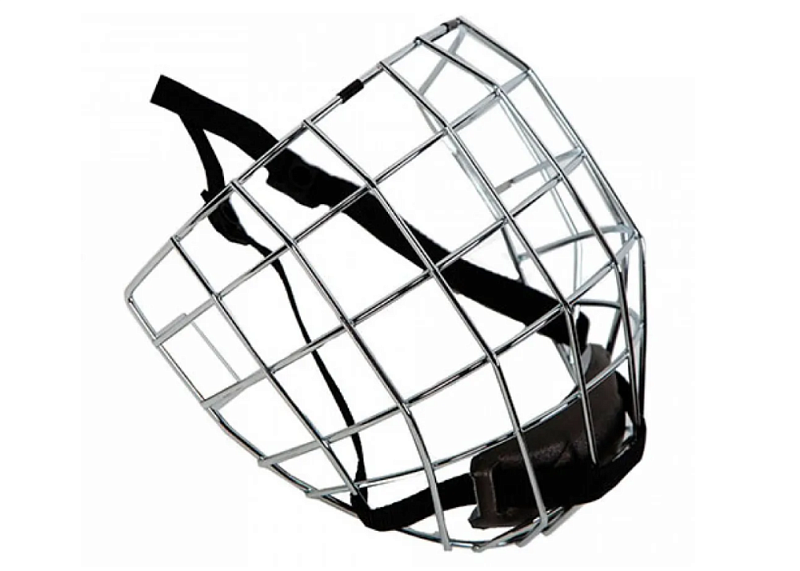 Маска защитная хоккейная GOAL&PASS хром