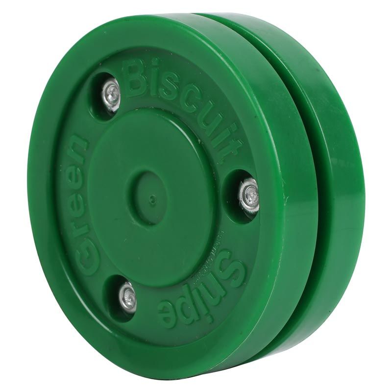 Шайба для стрит-хоккея Bluesports Green Biscuit Snipe