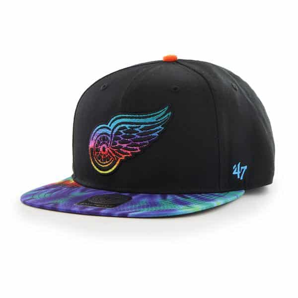 Бейсболка 47 BRAND Detroit Red Wings чёрн. H-MORSN05CTP