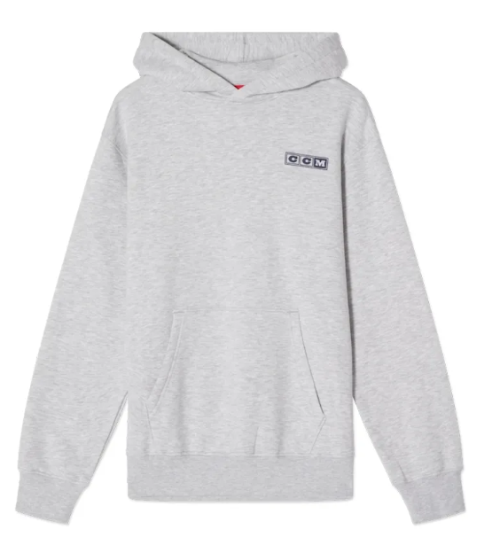 Толстовка CCM VINTAGE PULLOVER HOODIE AD LIGHT GREY