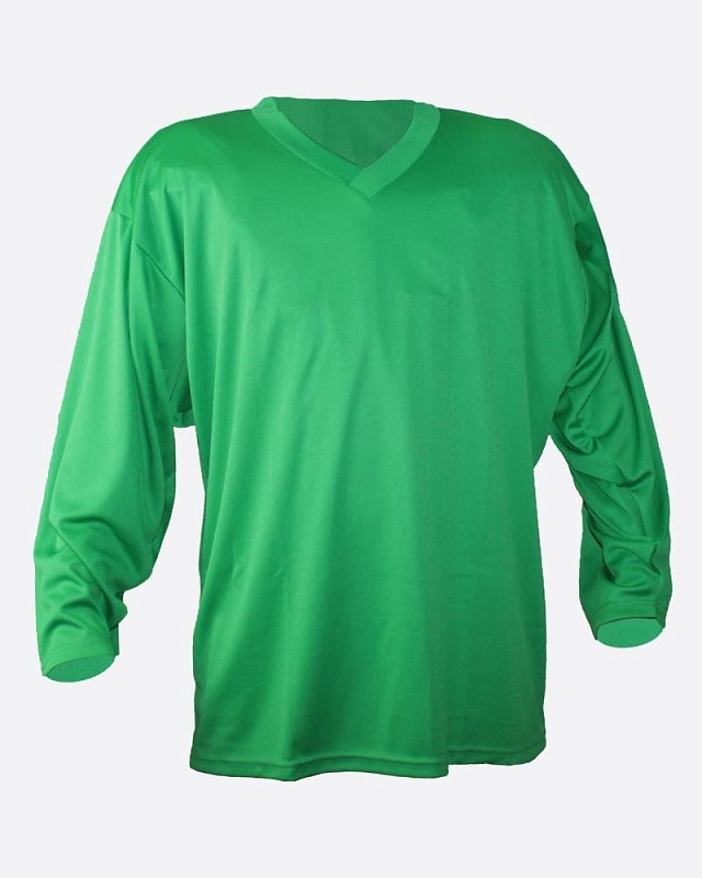 Майка игрока тренировочная HOCKEY STYLE зеленая