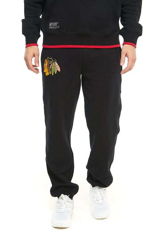 Брюки A&C Chicago Blackhawks, чёрн., 45930 