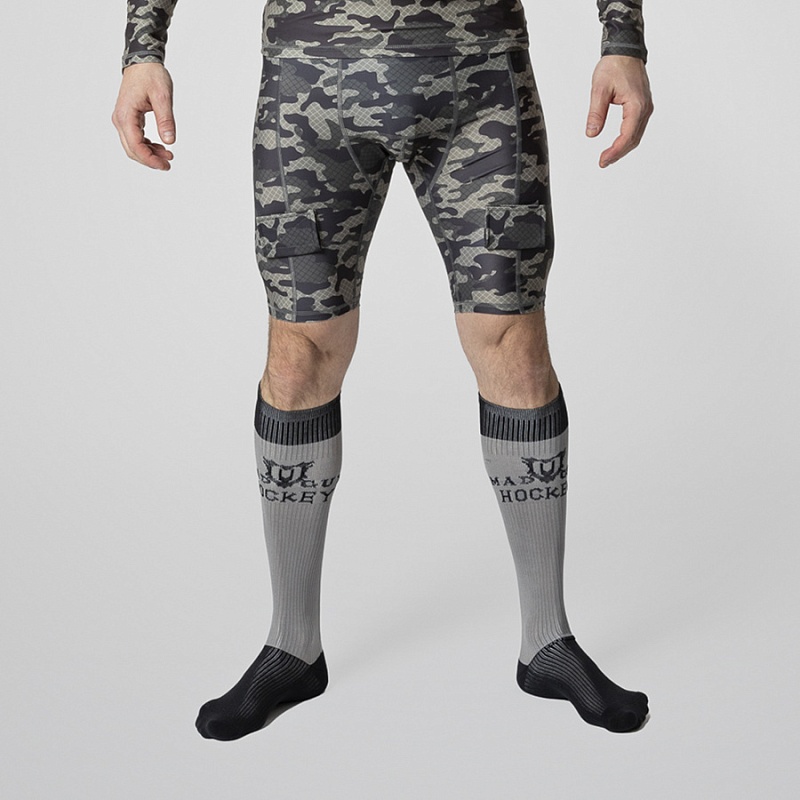 Шорты компрессионные с раковиной MAD GUY Camo-Line JR 