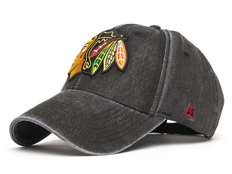Бейсболка A&C Chicago Blackhawks, чёрн., 31241