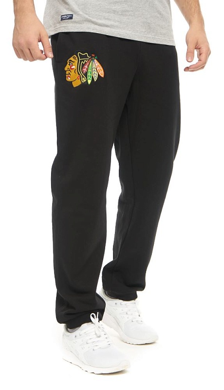 Брюки A&C Chicago Blackhawks, чёрн., 45810 