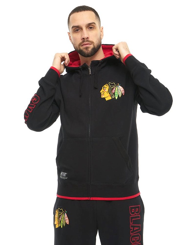 Толстовка A&C Chicago Blackhawks, чёрн., 366670 