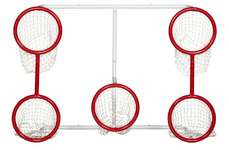 Ворота тренировочные разборные WINNWELL Heavy Duty 72" Five-Hole (W / 1.5" posts)