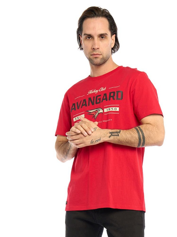 Футболка A&C ХК "Авангард", красн., 739650