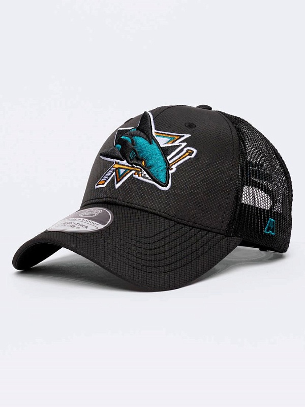 Бейсболка A&C San Jose Sharks, чёрн., 31715