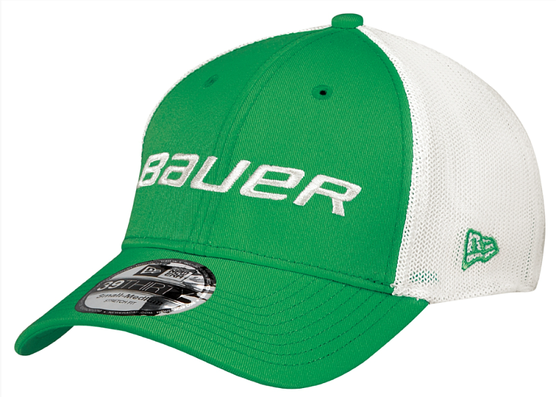 Бейсболка BAUER NE 39THIRTY зелён. 1040123 